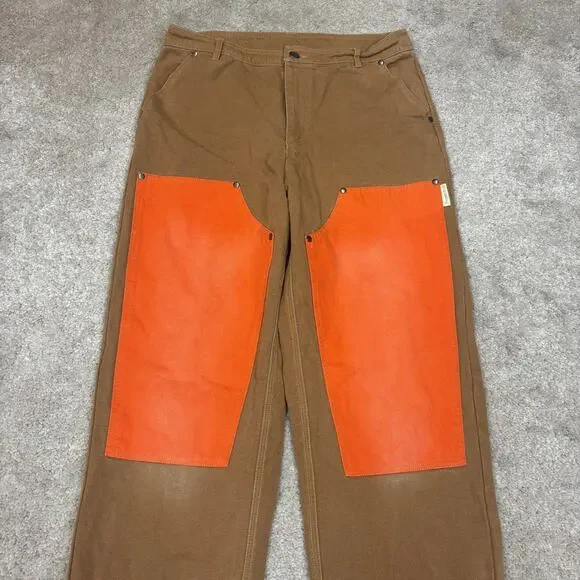 Supervsn Studios Double Knee Work Pants Men's Small (32x29) Workwear